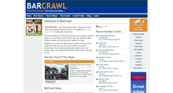 Desktop Screenshot of barcrawl.co.uk